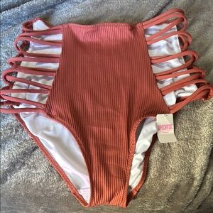 Pink Kids One Piece Swimsuit